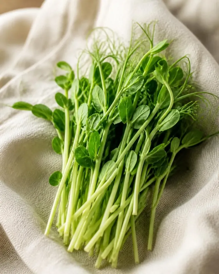 Pea Shoots microgreens